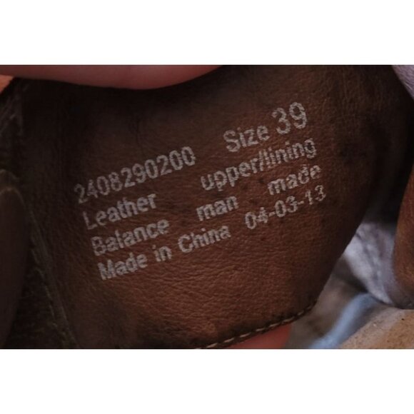 Dansko Bronze‎ Brown Leather Floral Sandals 39 DONNA 8.5 9 - Picture 3 of 9